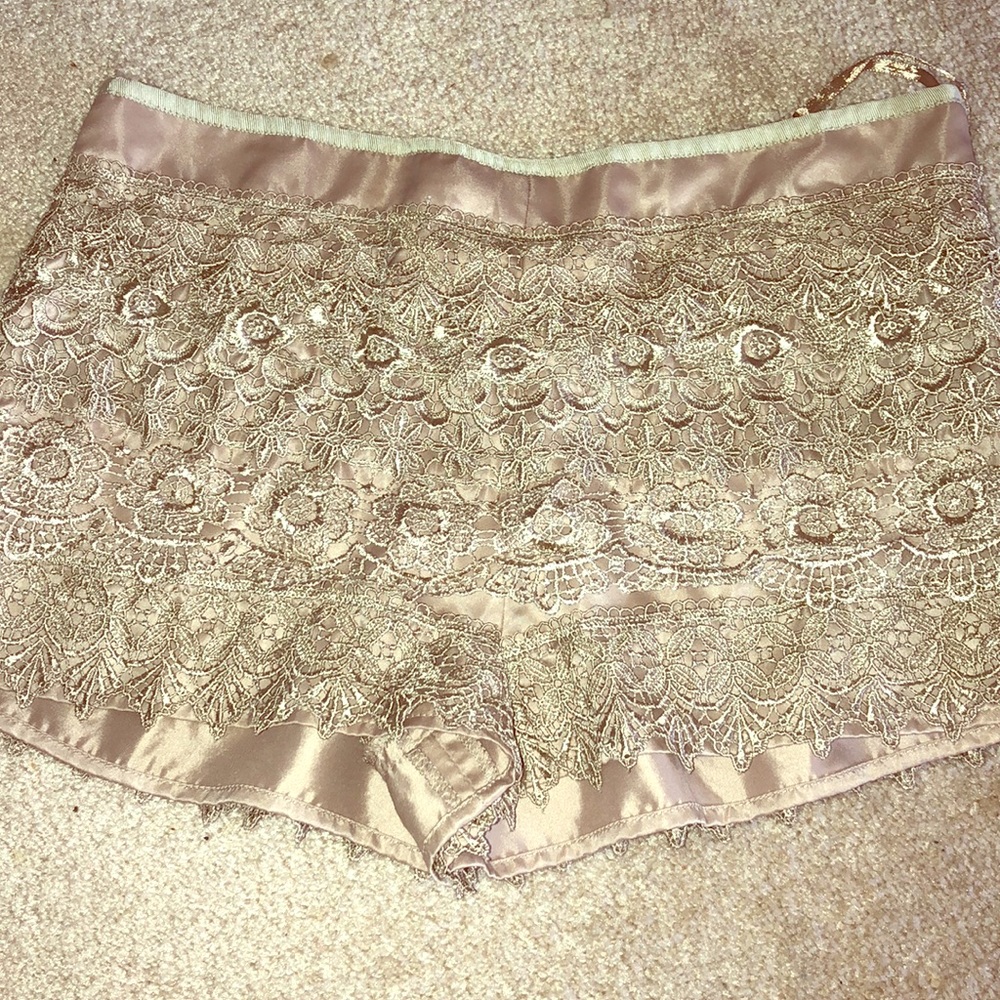 Lace shorts